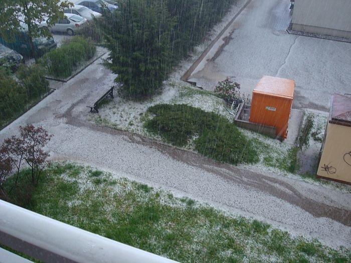 Unwetter in Nordhausen Nord