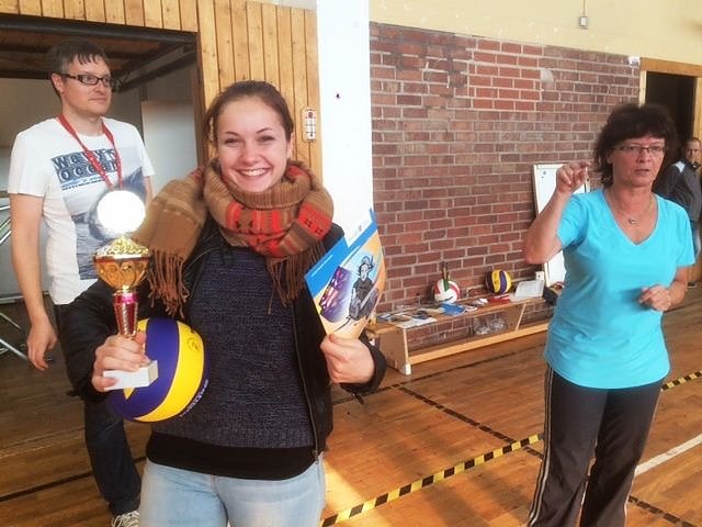 Im Volleyball "abger&auml;umt"