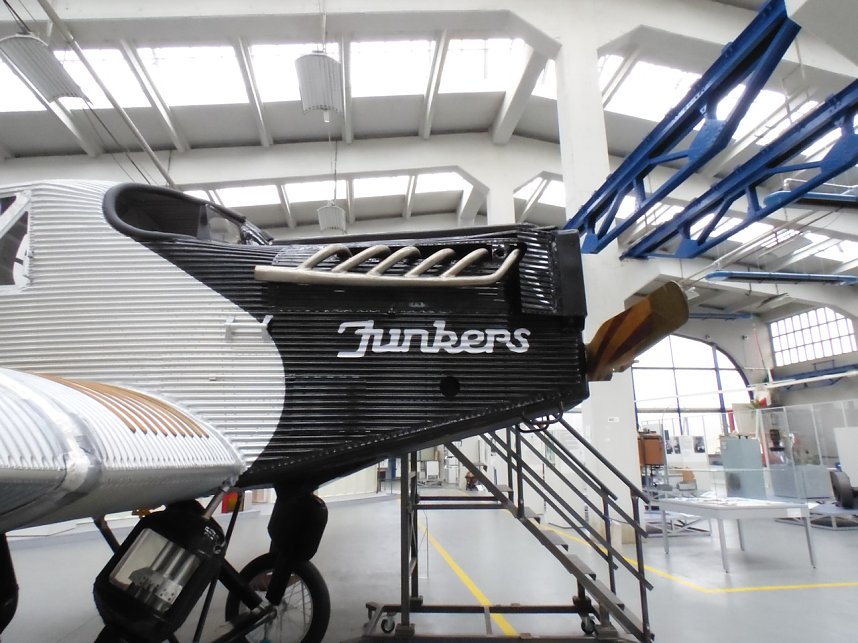 Besuch im Flugzeugmuseum Dessau