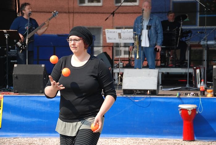 1.Mai auf dem Petersberg Nordhausen