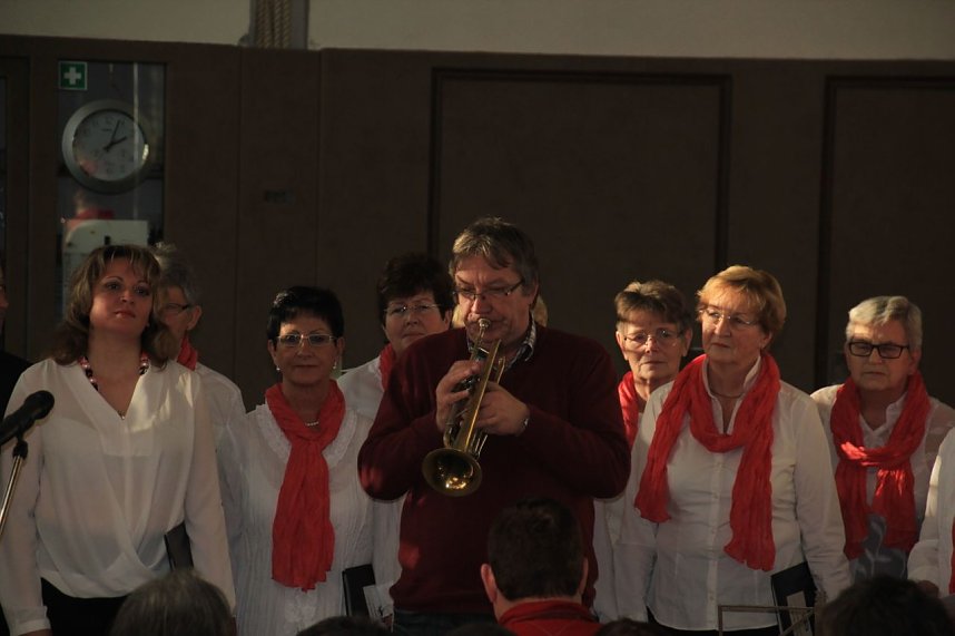 Konzertchor trat bei der Nordth&uuml;ringer Lebenshilfe auf