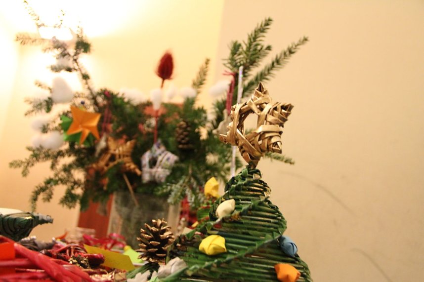 Vom Advenstkranz bis zum selbstgebackenen Pl&auml;tzchen konnte man auf dem Weihnachtsbasar der Nordh&auml;user Petersbergschule viel entdecken und naschen