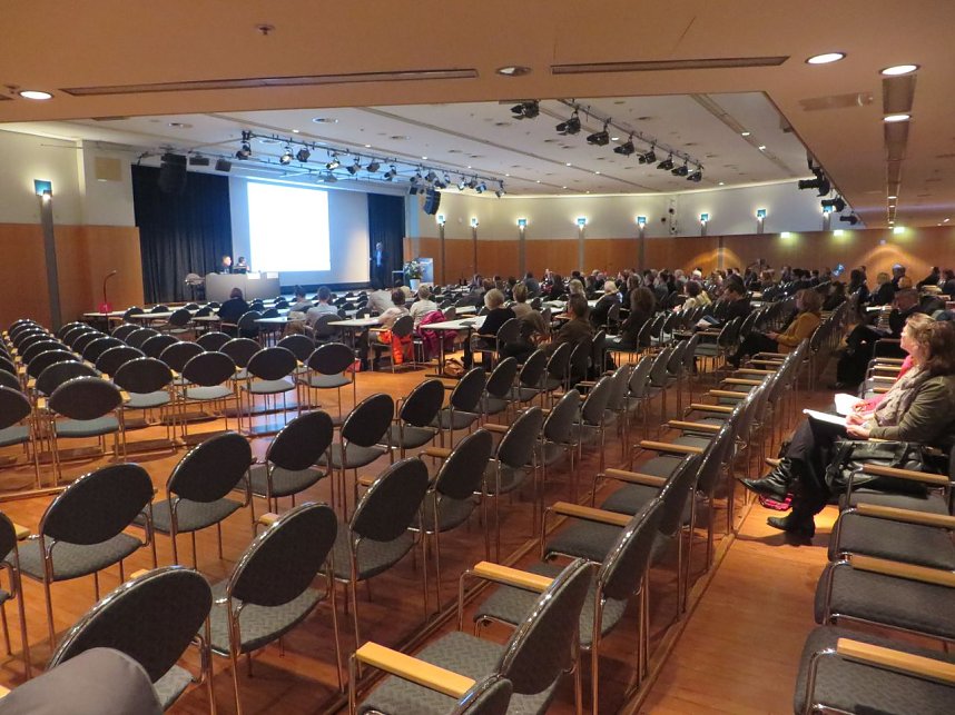 Nordh&auml;user Medizinerkongress in Hamburg: Blick auf das Plenunm