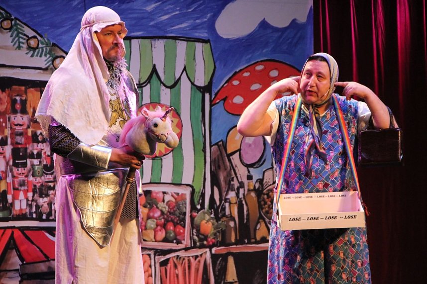 Das Krippenspiel mit Olaf Schubert sorgte im Theater Nordhausen wieder f&uuml;r ein volles Haus