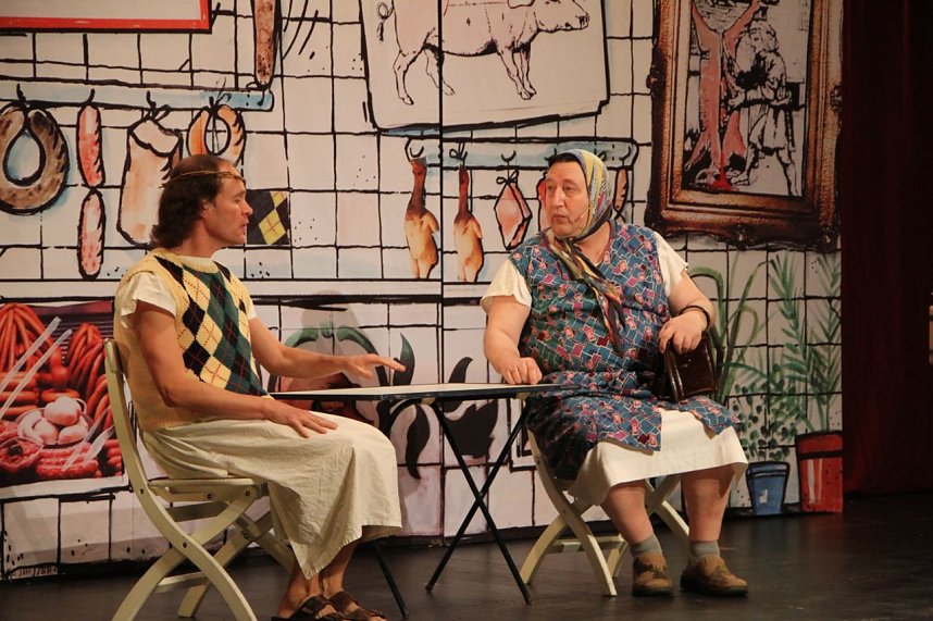 Das Krippenspiel mit Olaf Schubert sorgte im Theater Nordhausen wieder f&uuml;r ein volles Haus