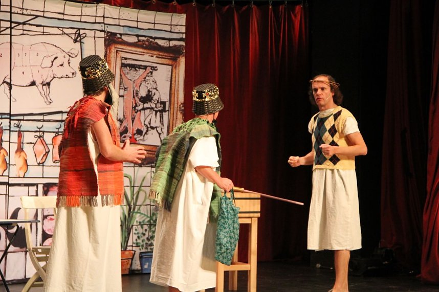 Das Krippenspiel mit Olaf Schubert sorgte im Theater Nordhausen wieder f&uuml;r ein volles Haus