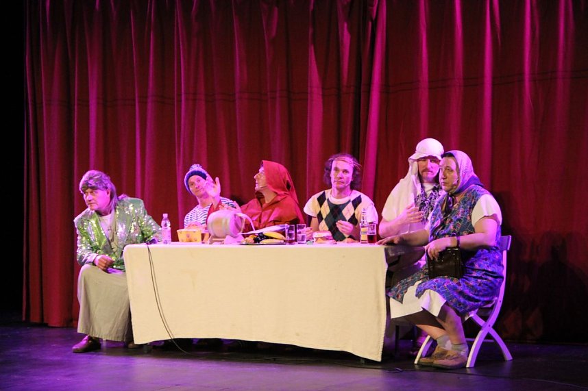 Das Krippenspiel mit Olaf Schubert sorgte im Theater Nordhausen wieder f&uuml;r ein volles Haus