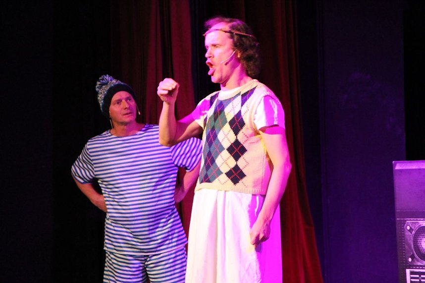 Das Krippenspiel mit Olaf Schubert sorgte im Theater Nordhausen wieder f&uuml;r ein volles Haus