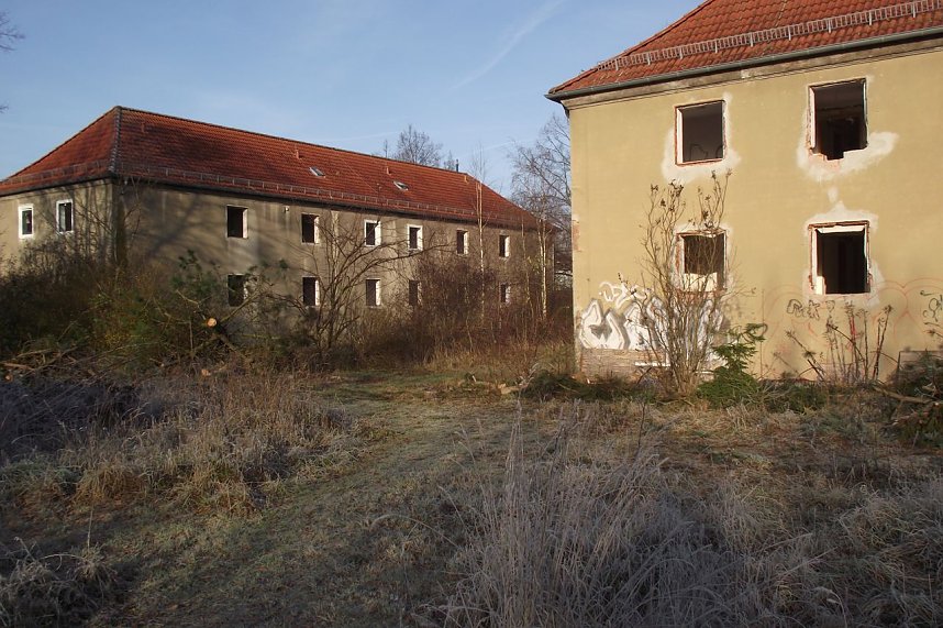 Bald wird das ehemalige Drei Streif-Geb&auml;ude nur noch Geschichte sein