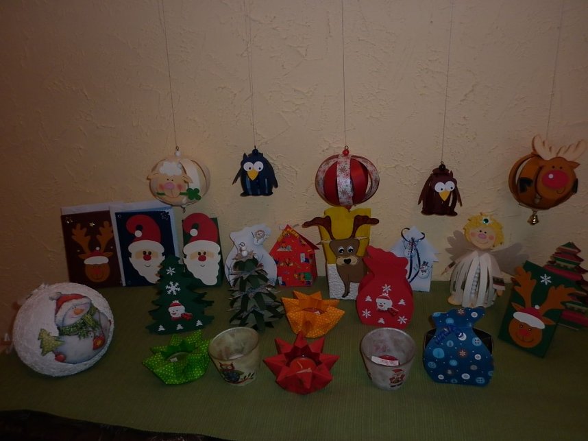 Wunschzettelkasten in der Bastelstube auf dem Niedersachswerfener Weihnachtsmarkt