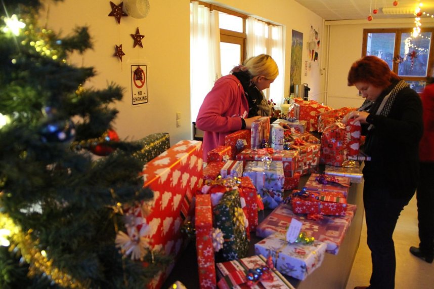 Bescherung in S&uuml;lzhayn