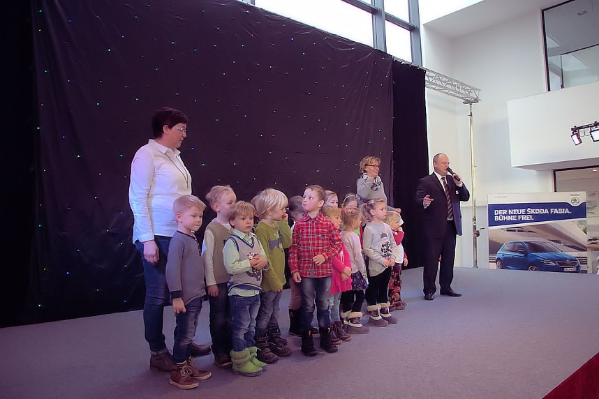 Weihnachten in der Skoda-Autowelt