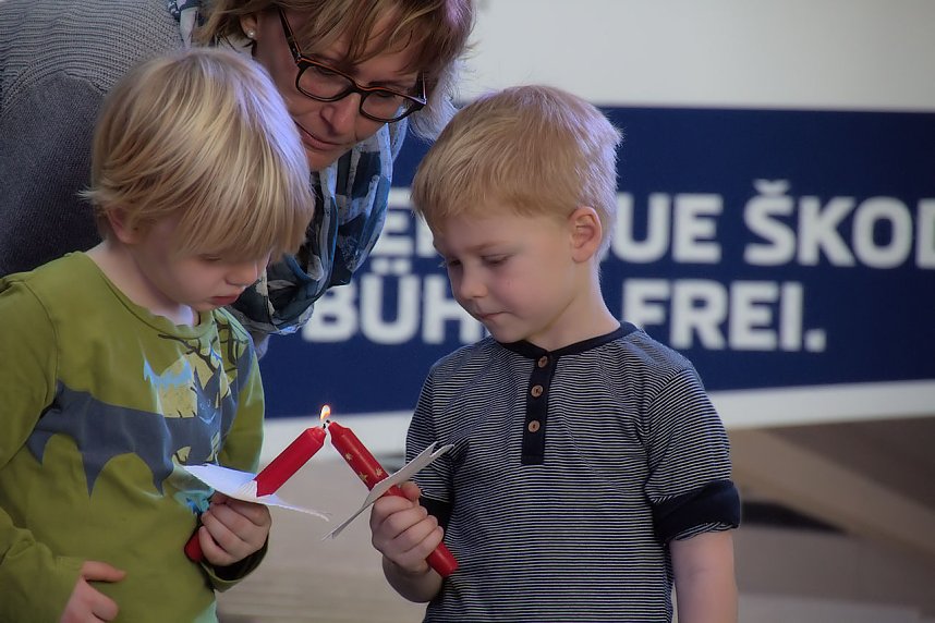 Weihnachten in der Skoda-Autowelt