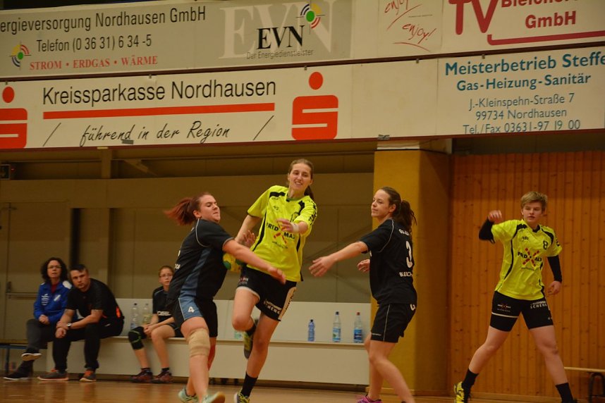 Der NSV Handballnachwuchs trat zum Jahresende gegen Bleicherode an