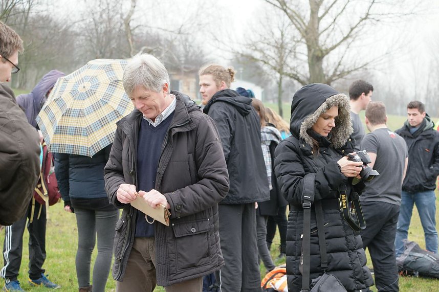 Eisbaden der Hochschule 2015