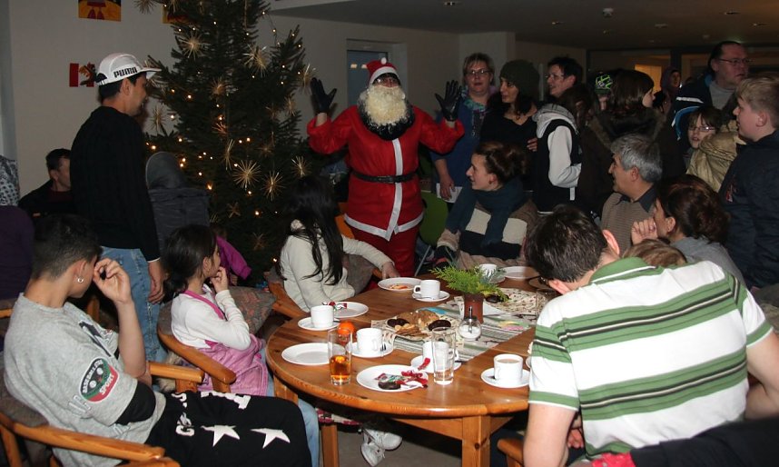 Weihnachtsfeier im Nordh&auml;user Regenbogenhaus