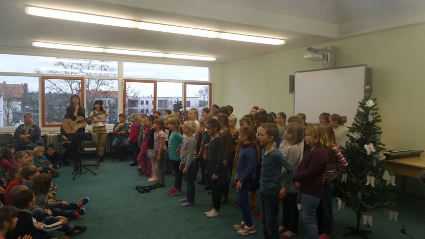 Weihnachtskonzert in der KKS Grundschule