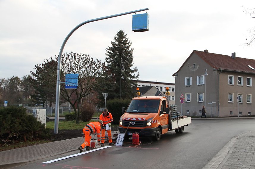 Sie ist er&ouml;ffnet - die Naumannstra&szlig;e in Bleicherode