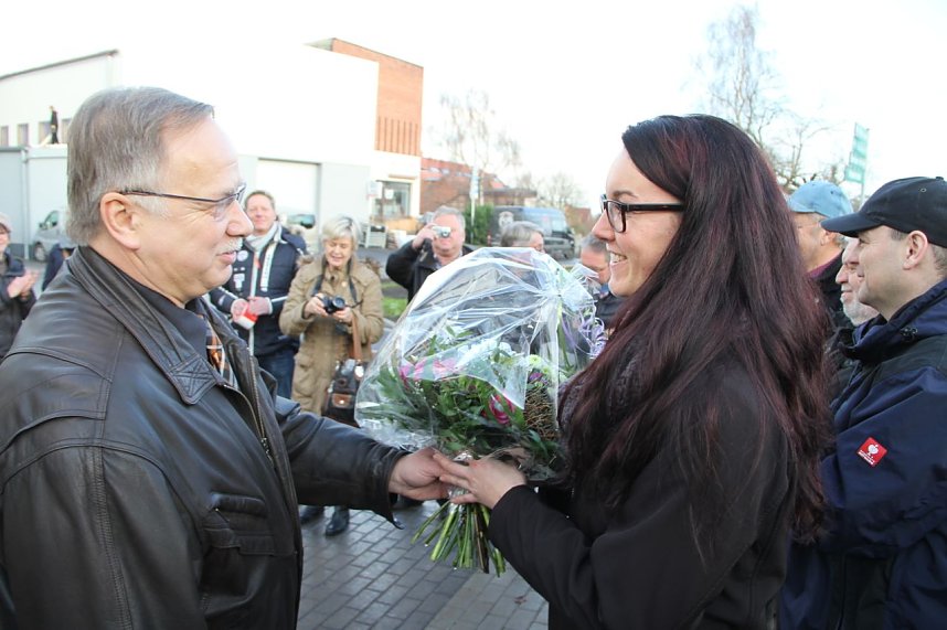 Sie ist er&ouml;ffnet - die Naumannstra&szlig;e in Bleicherode