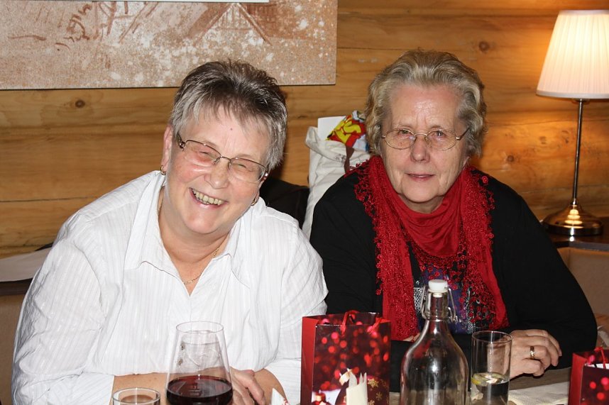 Der gemischte Chor Ellrich beim diesj&auml;hrigen Weihnachtskonzert