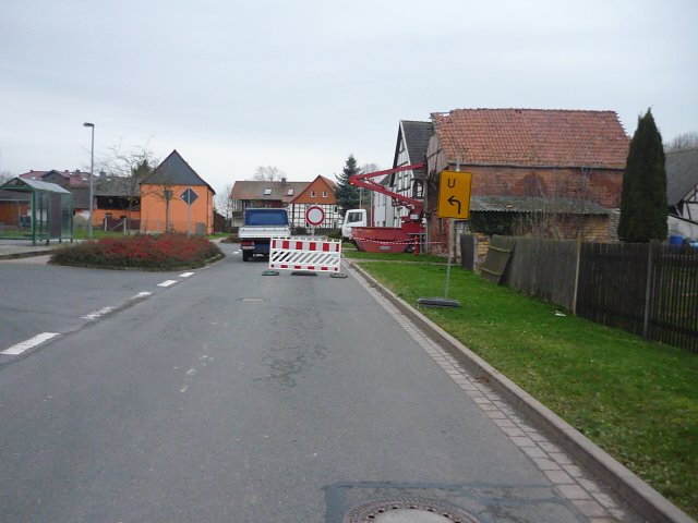 Alte Scheune abgerissen