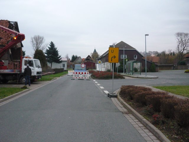 Alte Scheune abgerissen