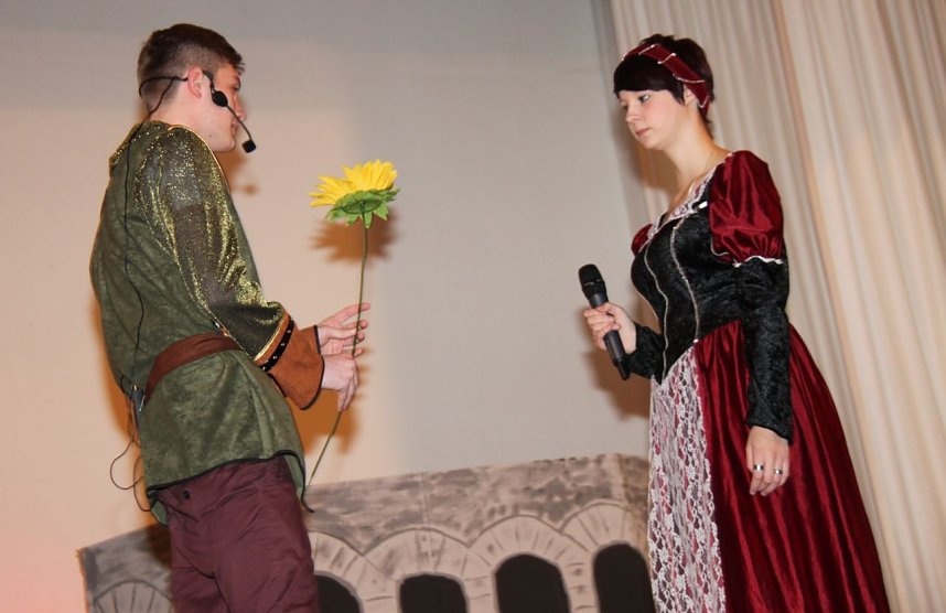 Romeo und Julia in Bleicherode - Auff&uuml;hrung der Albert Schweitzer Schule