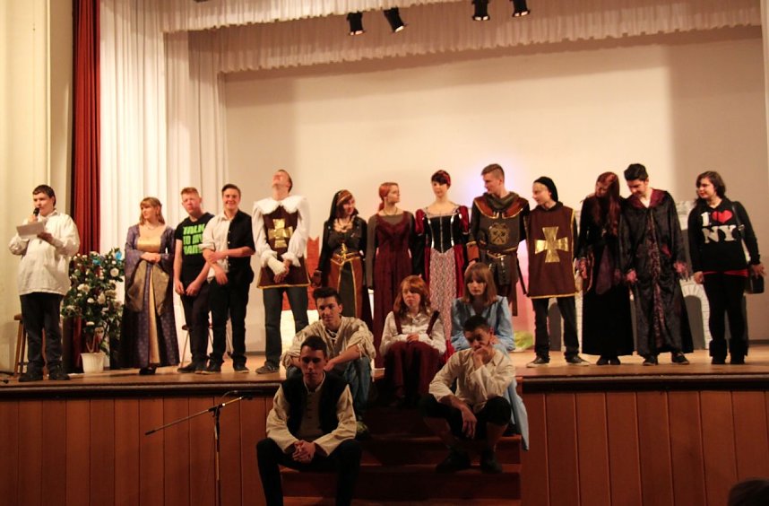 Romeo und Julia in Bleicherode - Auff&uuml;hrung der Albert Schweitzer Schule