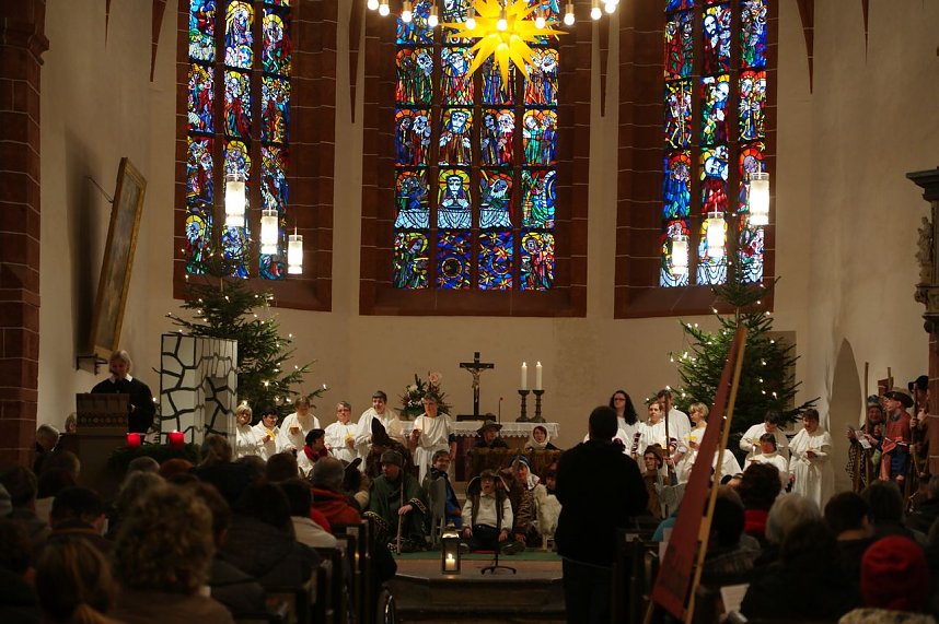 Weihnachtsgottesdienst der Nordth&uuml;ringer Werkst&auml;tten