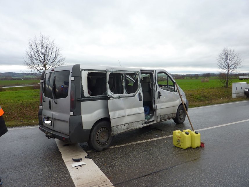 Unfall an der Kreuzung zur A 38 zwischen Bielen und G&ouml;rsbach