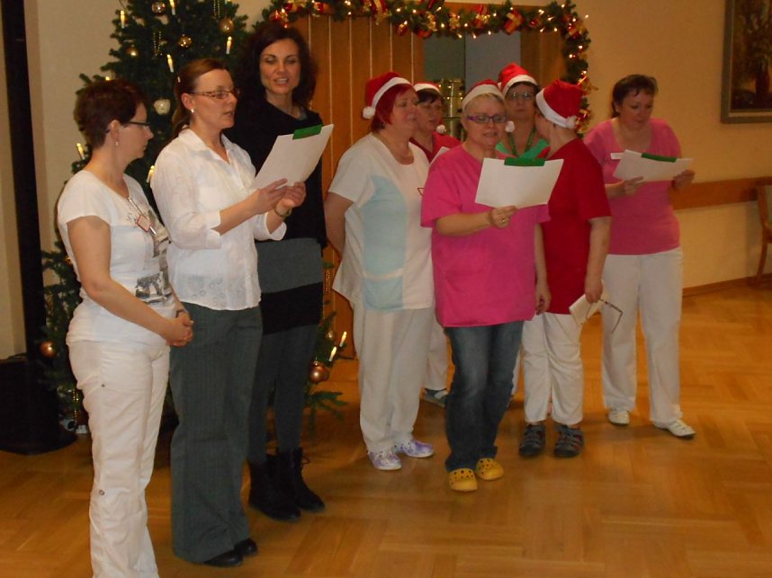 Dezember im Alten- und Pflegeheim