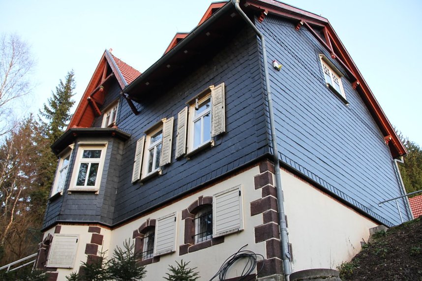 Dezembertag an der Talsperre Neustadt