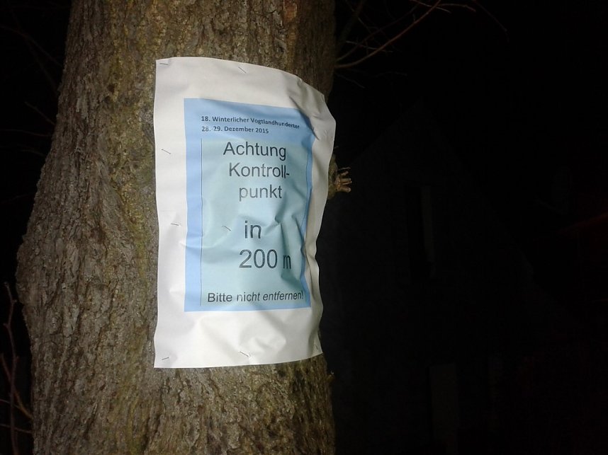 Abschluss der Wandersaison im Vogtland