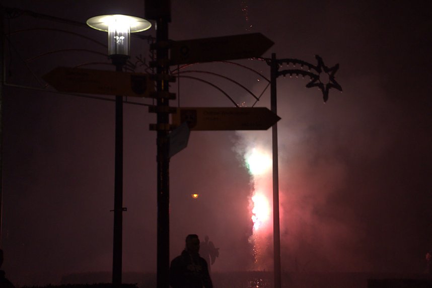 Bilder einer Nordh&auml;user Silvesternacht