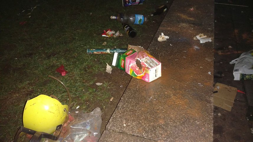 Bilder einer Nordh&auml;user Silvesternacht