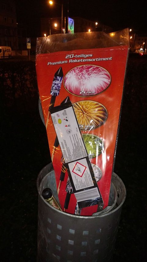 Bilder einer Nordh&auml;user Silvesternacht