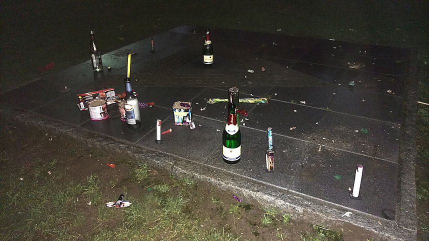 Bilder einer Nordh&auml;user Silvesternacht