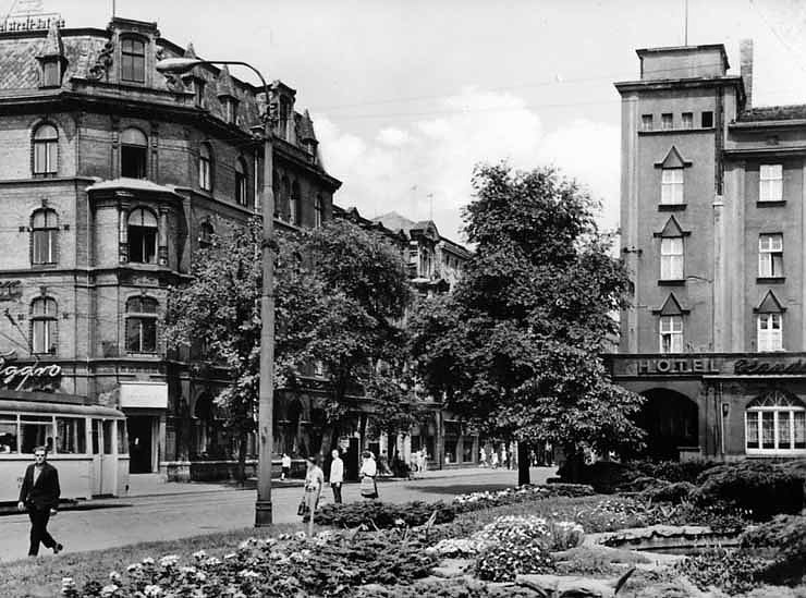 Bahnhofstra&szlig;e im Wandel der Zeit