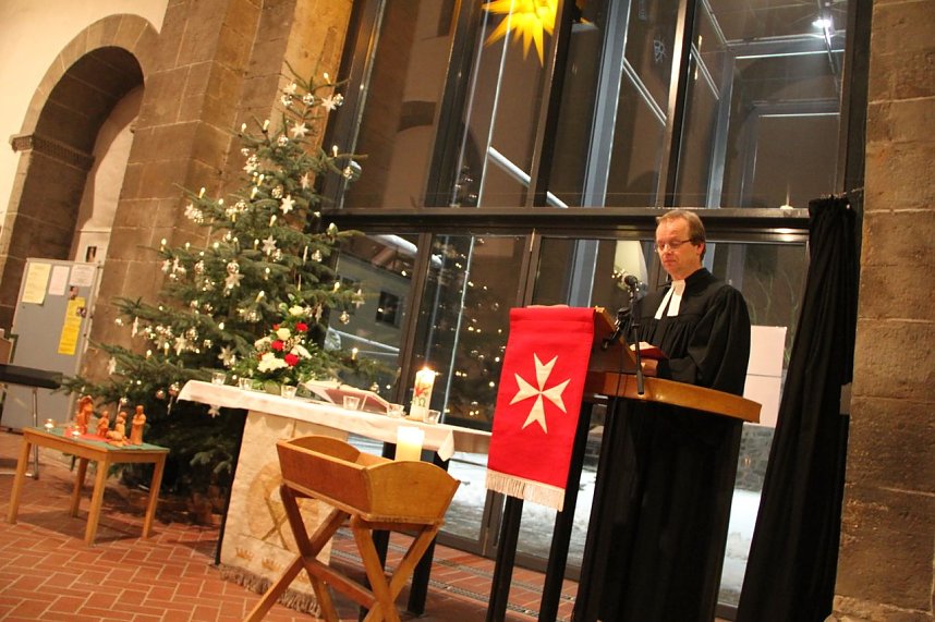Johanniter Gottesdienst in der Frauenbergkirche Nordhausen