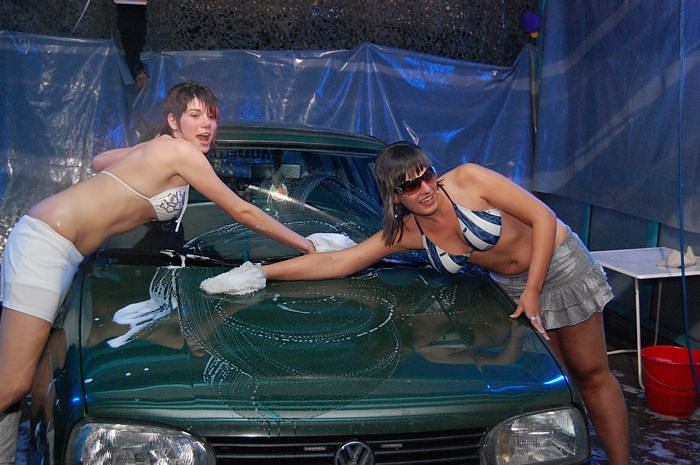 Sexy Autow&auml;sche Party 