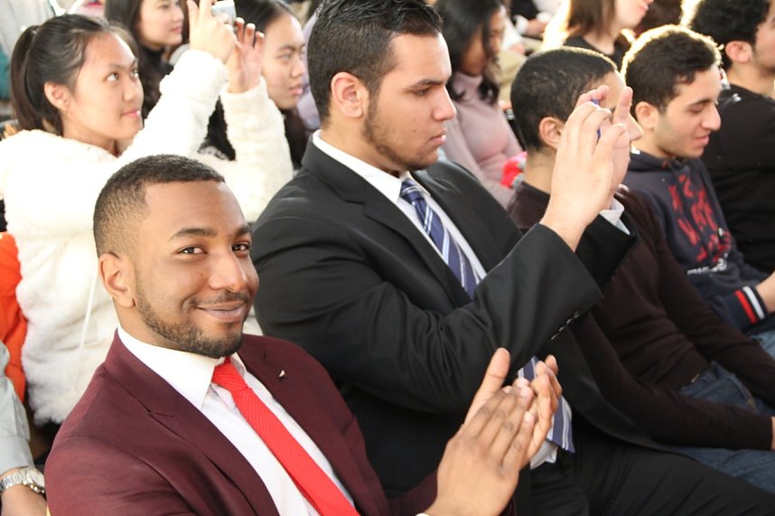 Die Absolventen des Studienkollegs erhielten heute ihre Zeugnisse