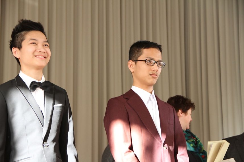 Die Absolventen des Studienkollegs erhielten heute ihre Zeugnisse