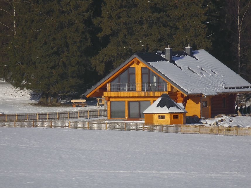 Eine Waldschneise bei Benneckenstein