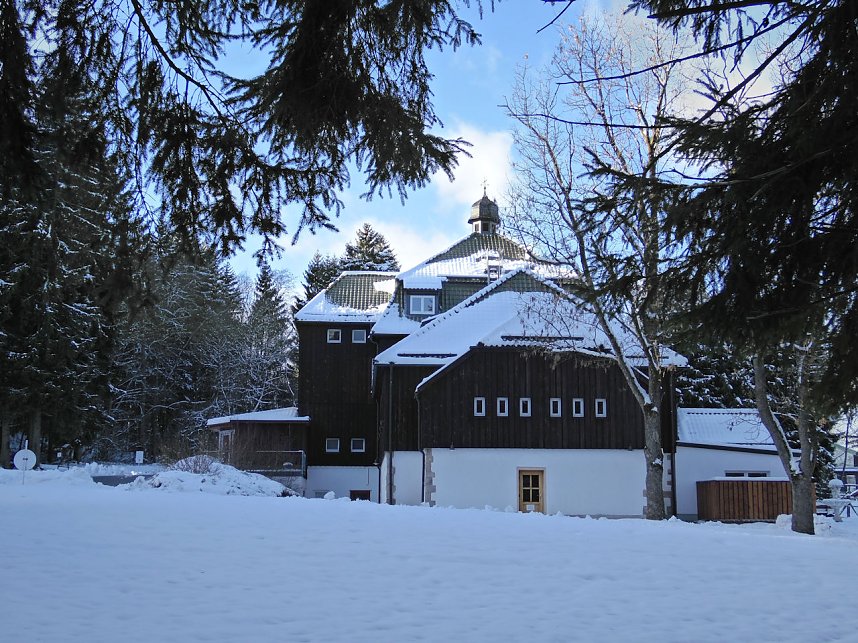 Eine Waldschneise bei Benneckenstein