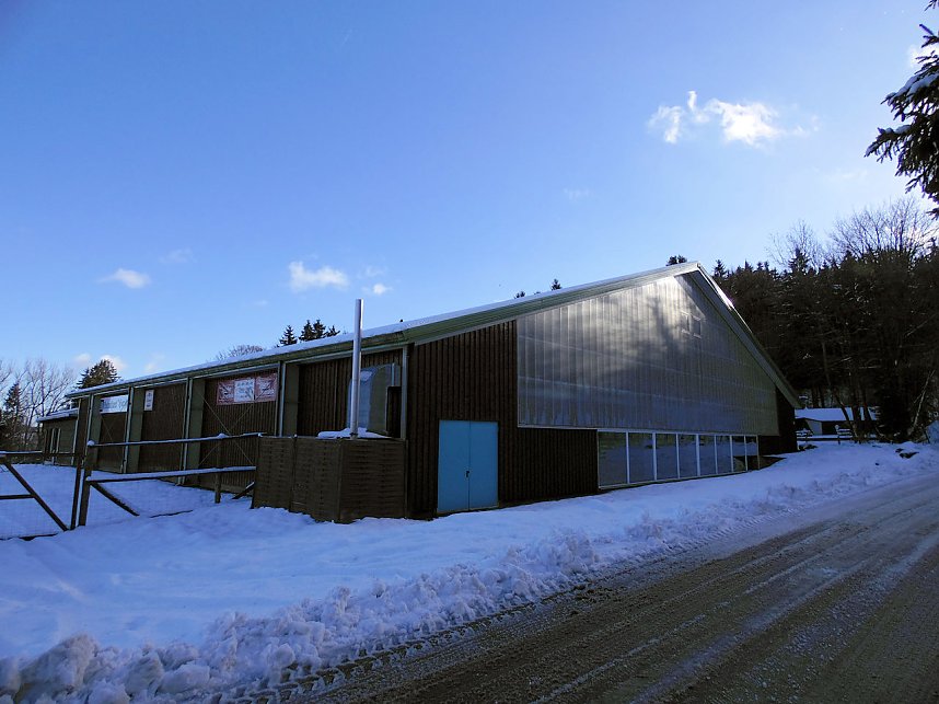 Eine Waldschneise bei Benneckenstein