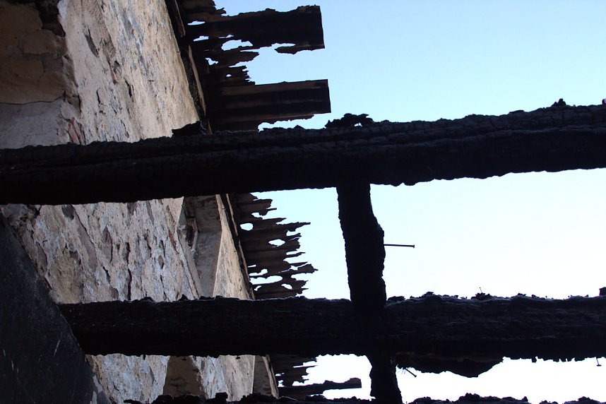 Nach dem Brand in Heringen