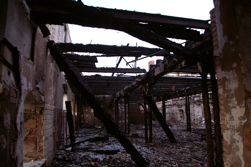 Nach dem Brand in Heringen