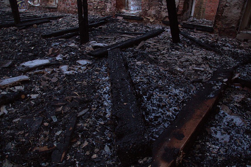 Nach dem Brand in Heringen