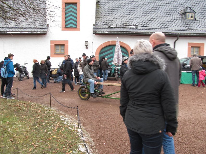Wintertreffen auf dem Schloss