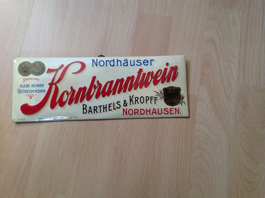 Sonderausstellung im Heringer Schloss zu Nordh&auml;user Produkten